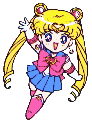 Sailor Moon Waving