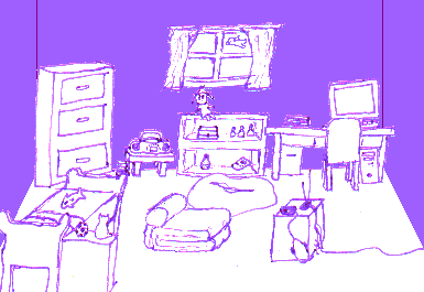 Purple Pandora's Room