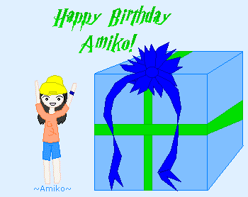 Happy Birthday Amiko