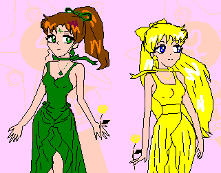 Sailor Jupiter and Venus