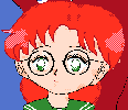Naive Girl with Glasses