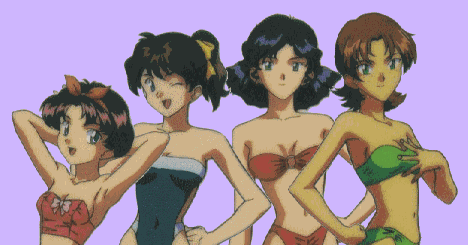 Miku, Ginko, Nana, and Sayaka