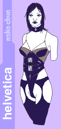 Helvetica - Underwear Doll